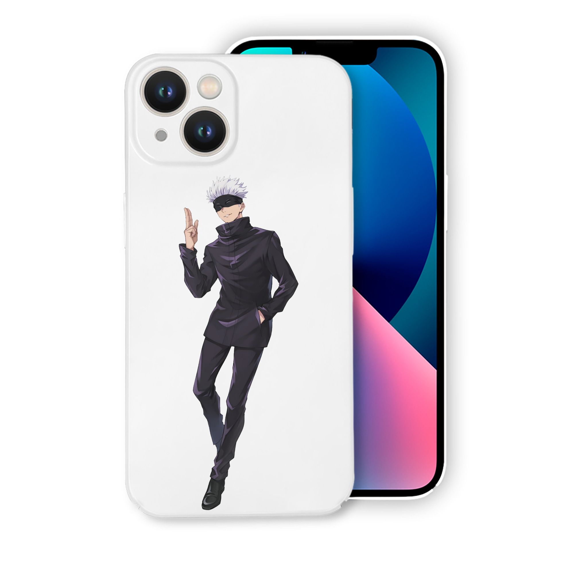 （画像用） 呪術廻戦 Jujutsu Kaisen 【iPhone 14シリーズ対応】ハードケース